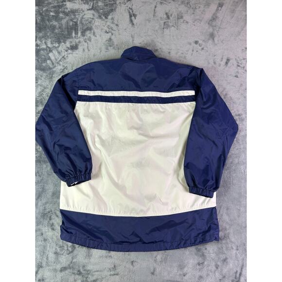 Nike Vintage 90's Windbreaker Jacket Men's Size M Navy‎ Full Zip Nylon Oversized - Picture 7 of 10